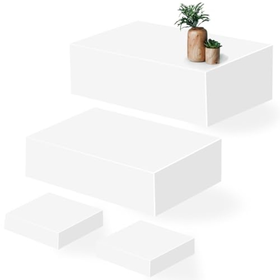 Display Risers Set - Large Buffet Risers Set of 4