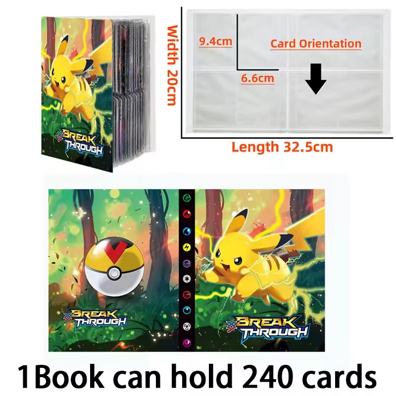 ……^ NEW For Pokemon Cards Albu - Pokemon Binder Card avaliação e preço