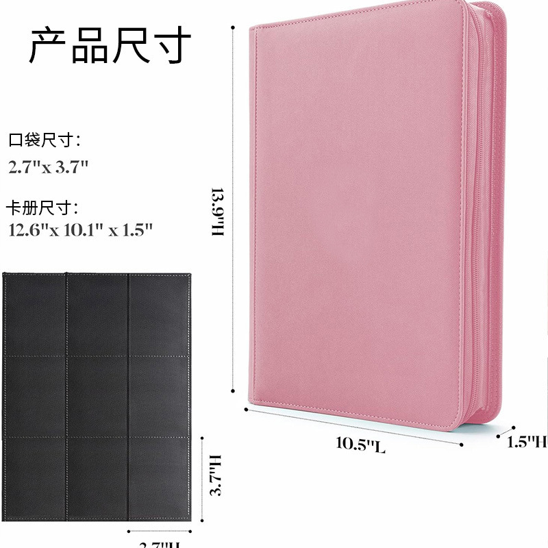 Large 360 Hold TCG Card Binder - Pokemon Binder Card avaliação e preço
