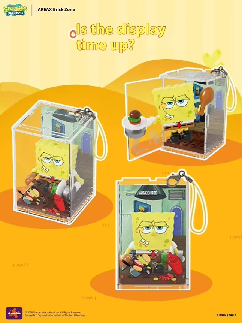 AREAX Genuine SpongeBob Bikini - Building Block Mini avaliação e preço
