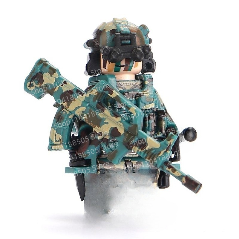 MOC Third-party Special Forces - Lego Minifigure Holder avaliação e preço