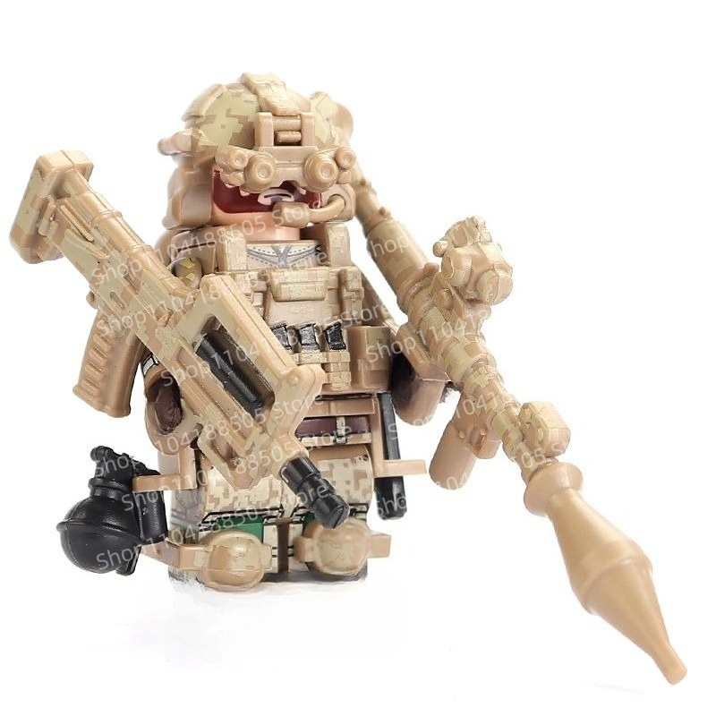 MOC Third-party Special Forces - Lego Minifigure Holder avaliação e preço