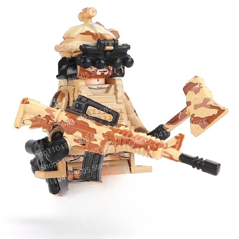 MOC Third-party Special Forces - Lego Minifigure Holder avaliação e preço