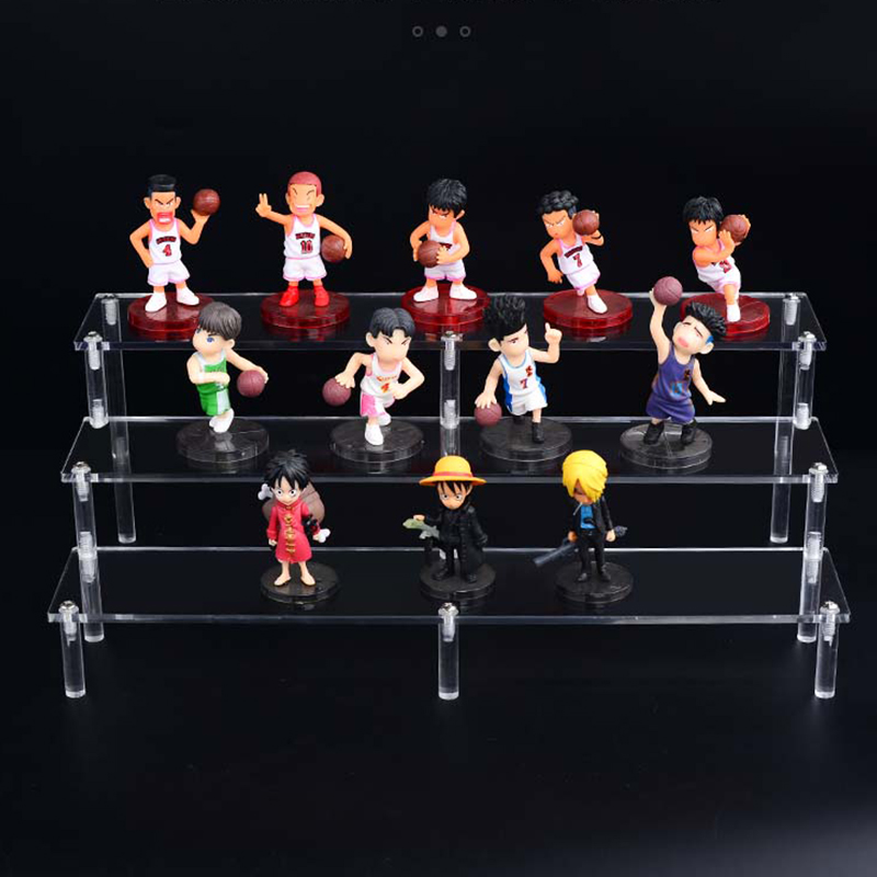Clear 1-6 Tier Acrylic Display - Pop Display Shelf avaliação e preço