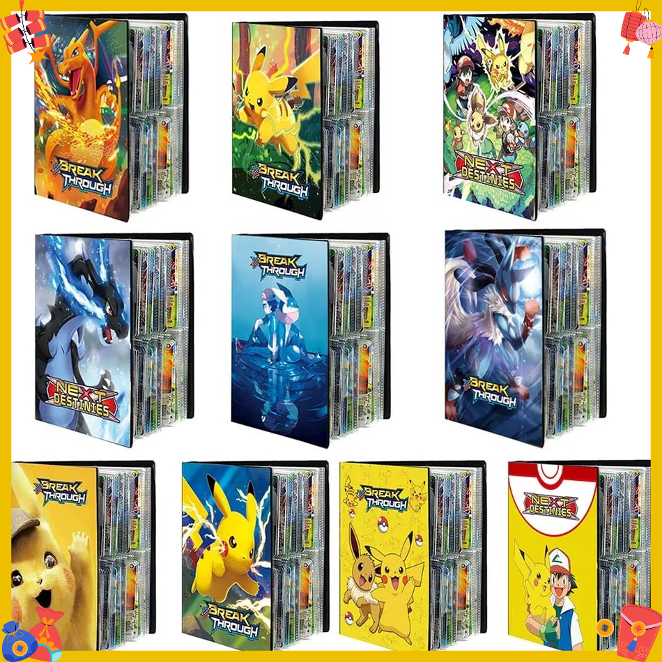 *2026 NEW For Pokemon Cards Al - Pokemon Binder Card avaliação e preço