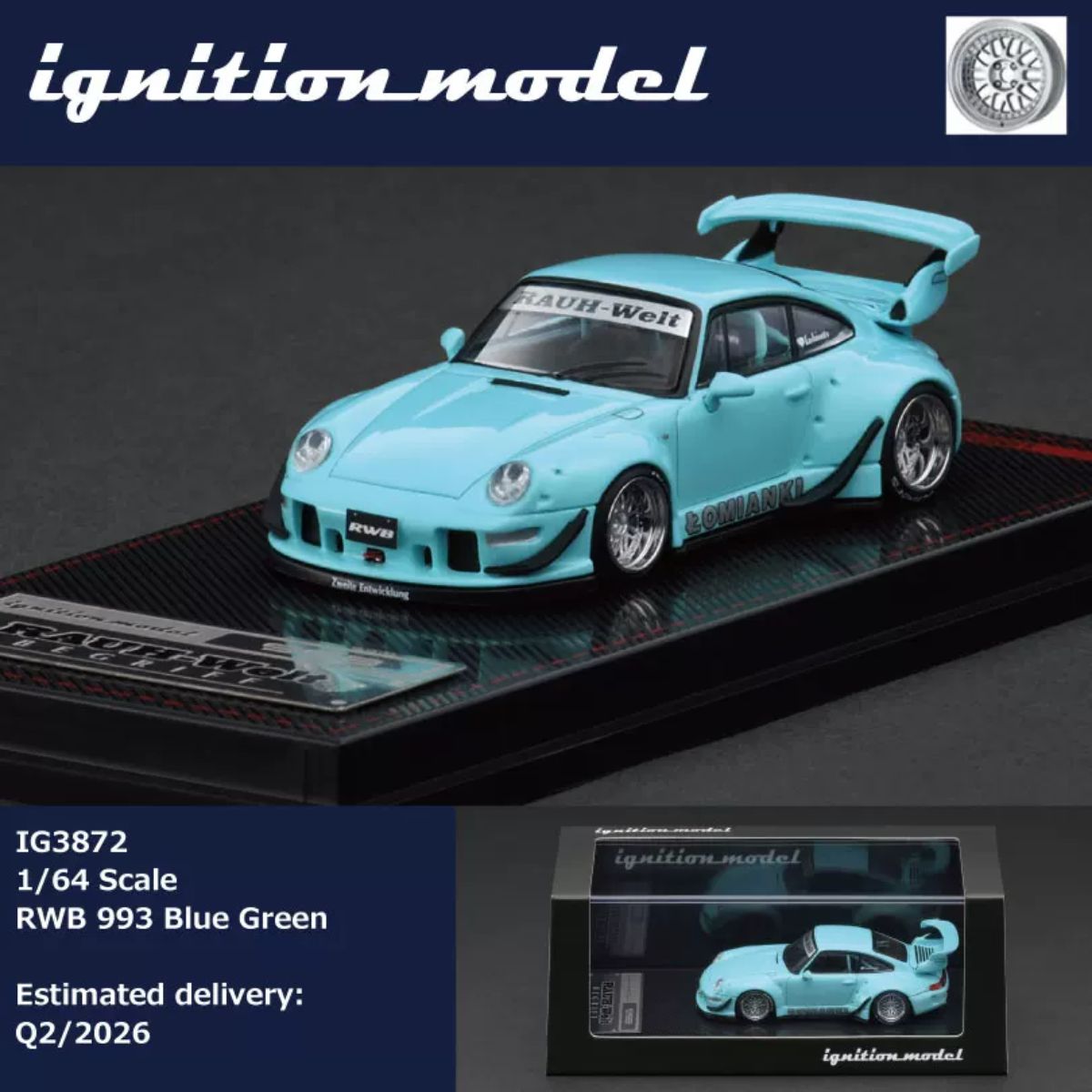 Ignition Model 1:64 Porsche 91 - Die Cast Car 1 64 avaliação e preço