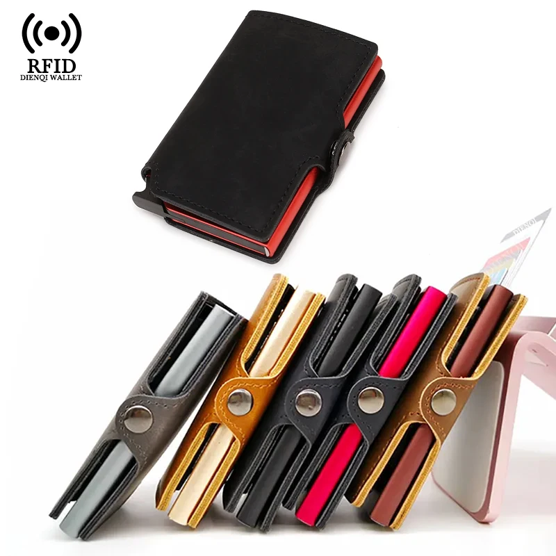 Slim Business Card Holder Men  - Card Top Loader avaliação e preço