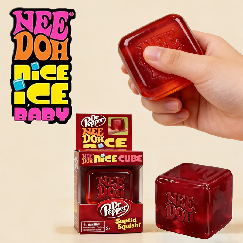 Dr Pepper x NeeDoh Nice Cube S - Fidget Cube Original avaliação e preço