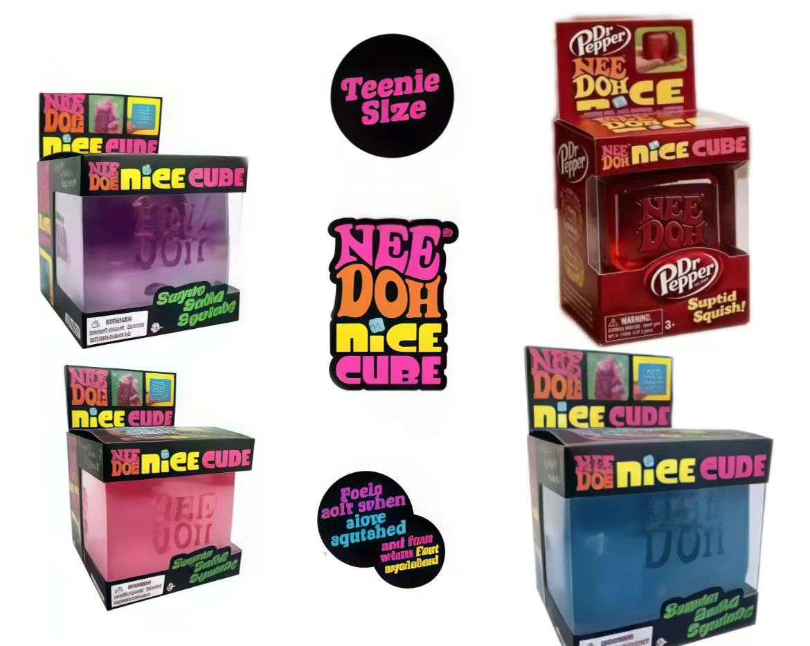 Dr Pepper x NeeDoh Nice Cube S - Fidget Cube Original avaliação e preço
