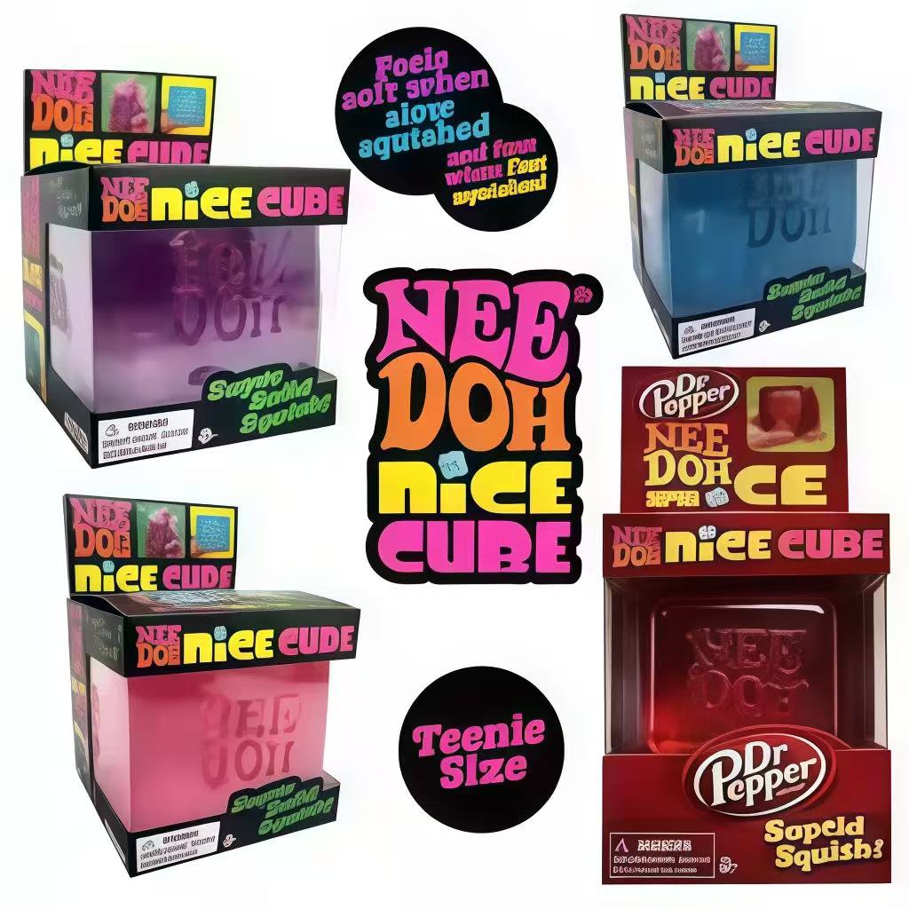 Dr Pepper x NeeDoh Nice Cube S - Fidget Cube Original avaliação e preço