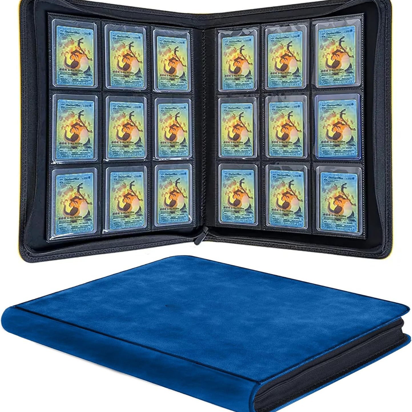 PU Suede 288 Hold TCG Card Bin - Pokemon Binder Card avaliação e preço