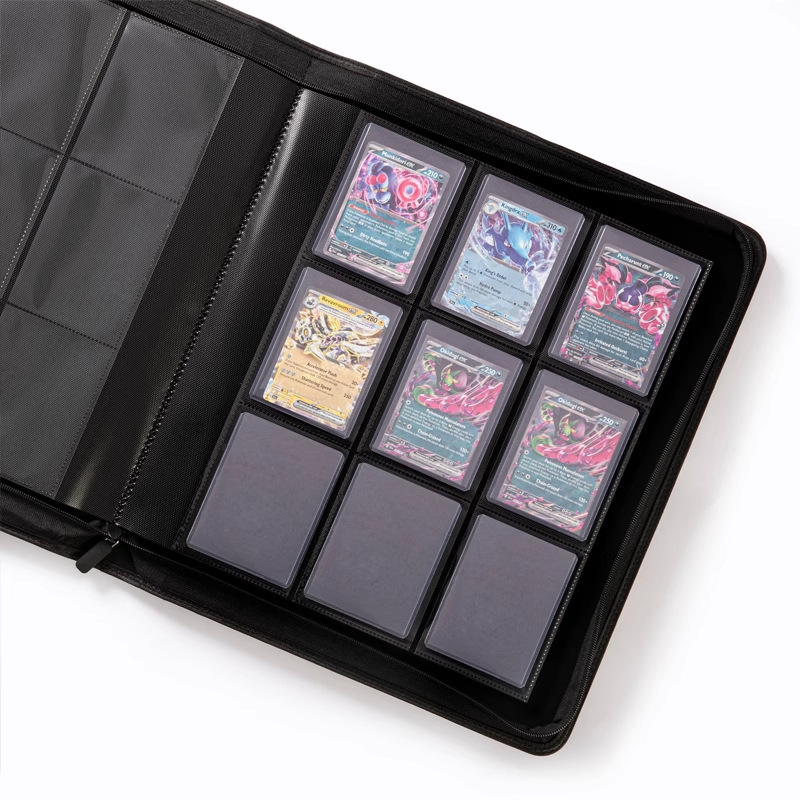 PU Suede 288 Hold TCG Card Bin - Pokemon Binder Card avaliação e preço