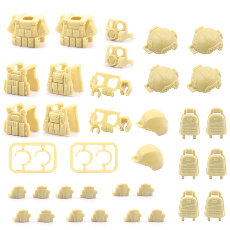 MOC Military Weapons SWAT City - Lego Minifigure Holder avaliação e preço