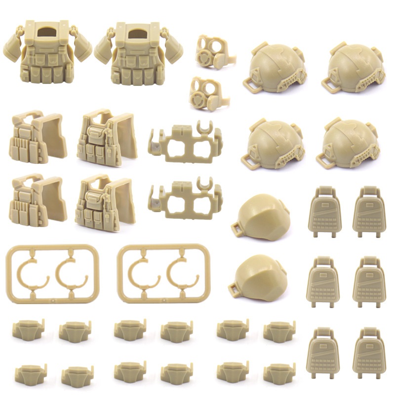 MOC Military Weapons SWAT City - Lego Minifigure Holder avaliação e preço
