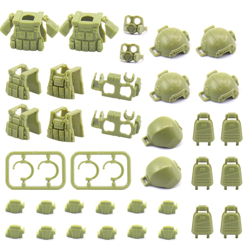 MOC Military Weapons SWAT City - Lego Minifigure Holder avaliação e preço