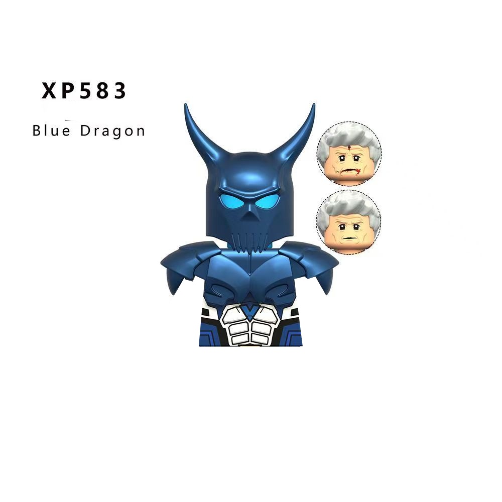 SuicideSquad Peacemaker Blue D - Lego Minifigure Holder avaliação e preço
