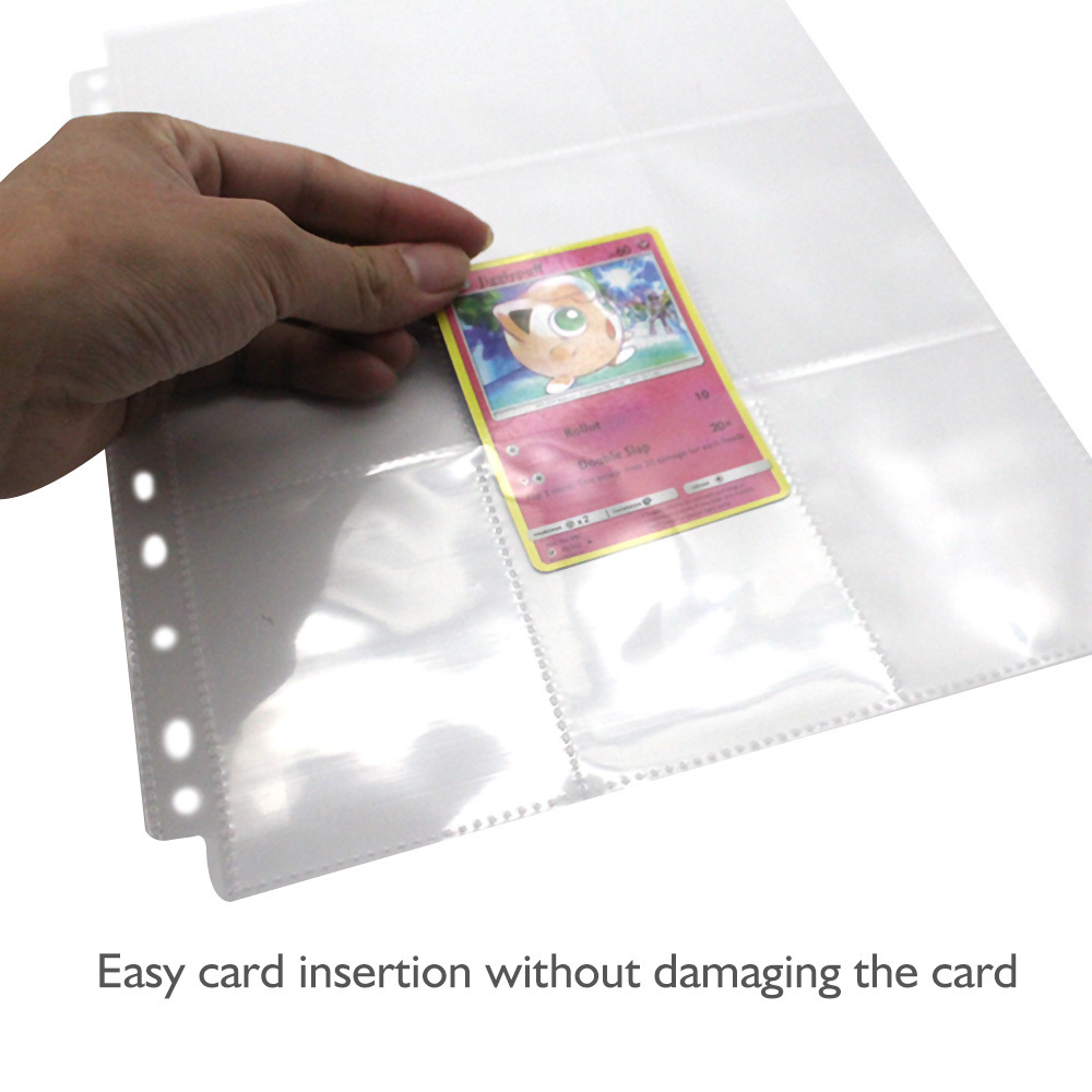50pcs 9 Pocket Trading Gaming  - Card Penny Sleeve avaliação e preço