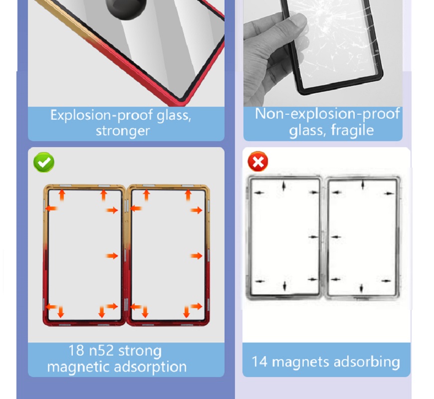 Gradient Color Aluminum Alloy  - Graded Card Display avaliação e preço