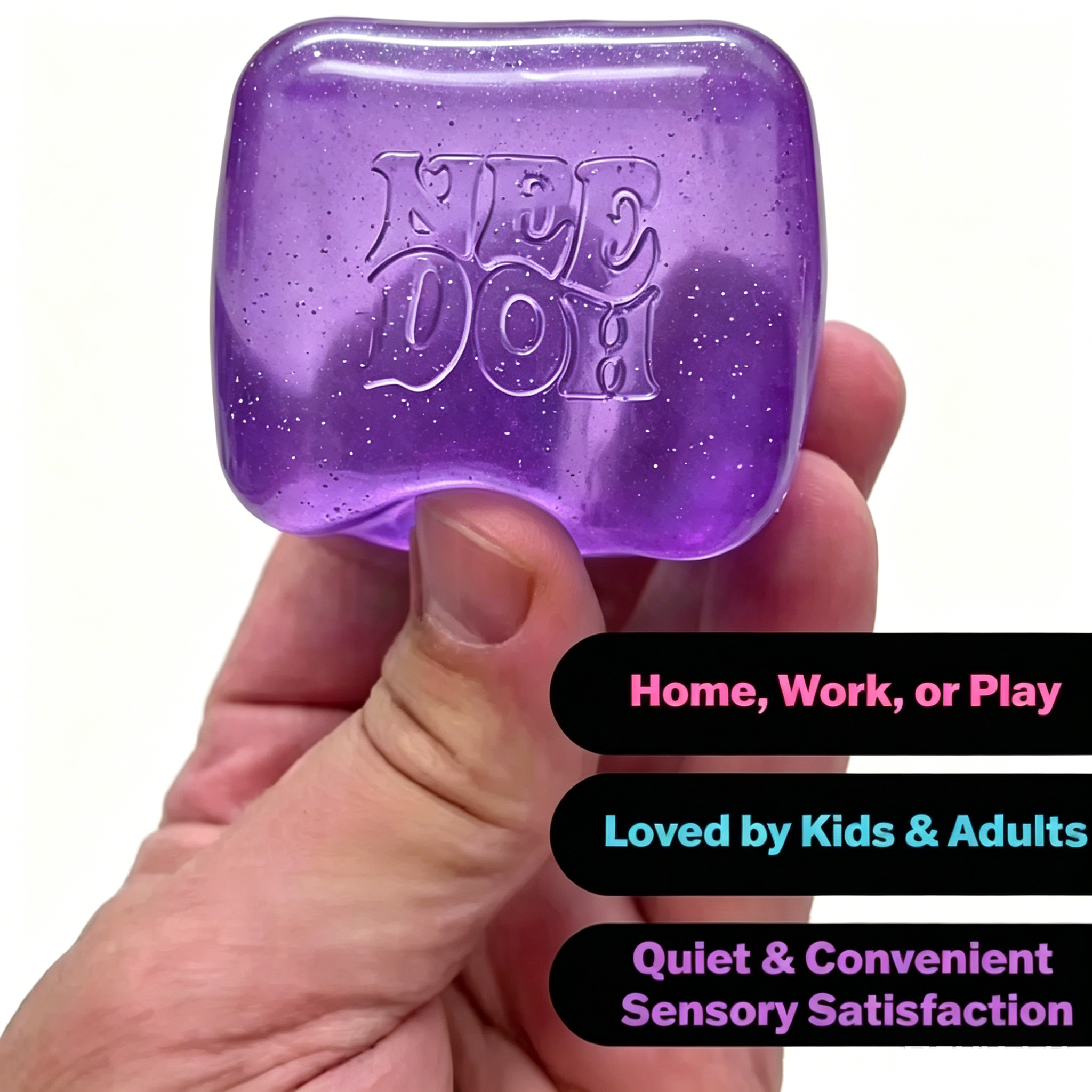Schylling Nee Doh Glitter Cube - Fidget Cube Original avaliação e preço