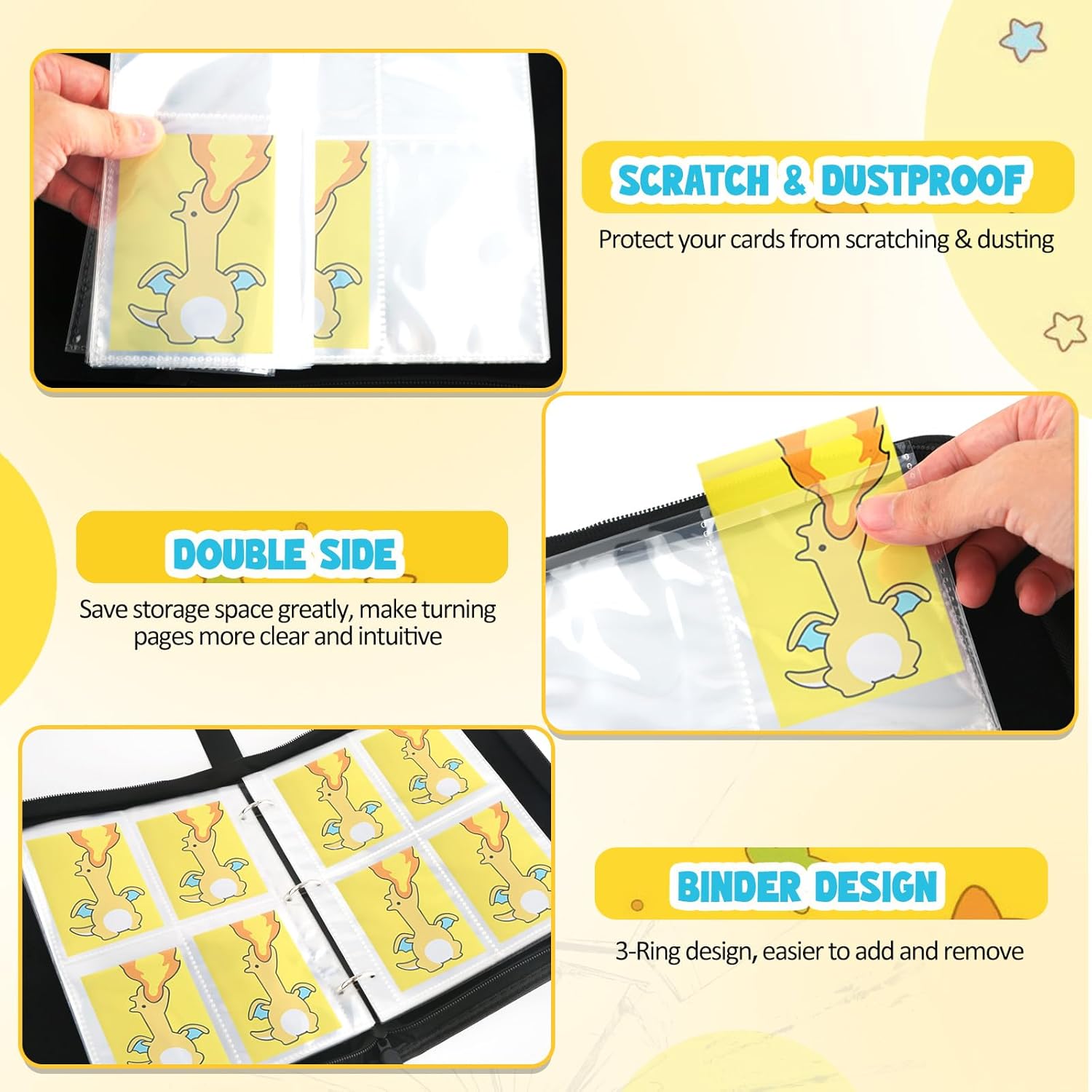 400 Pockets Trading Card Binde - Trading Card Binder avaliação e preço