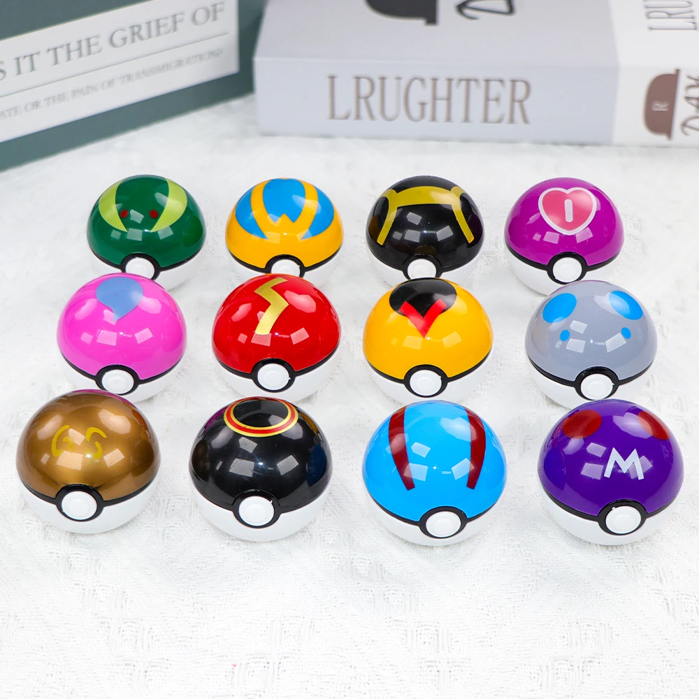 12PCS Pokemon Ball Pokeball Pi - Vinyl Figure Blank avaliação e preço