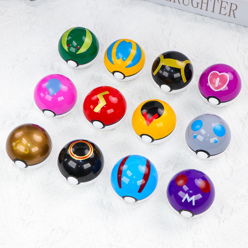 12PCS Pokemon Ball Pokeball Pi - Vinyl Figure Blank avaliação e preço