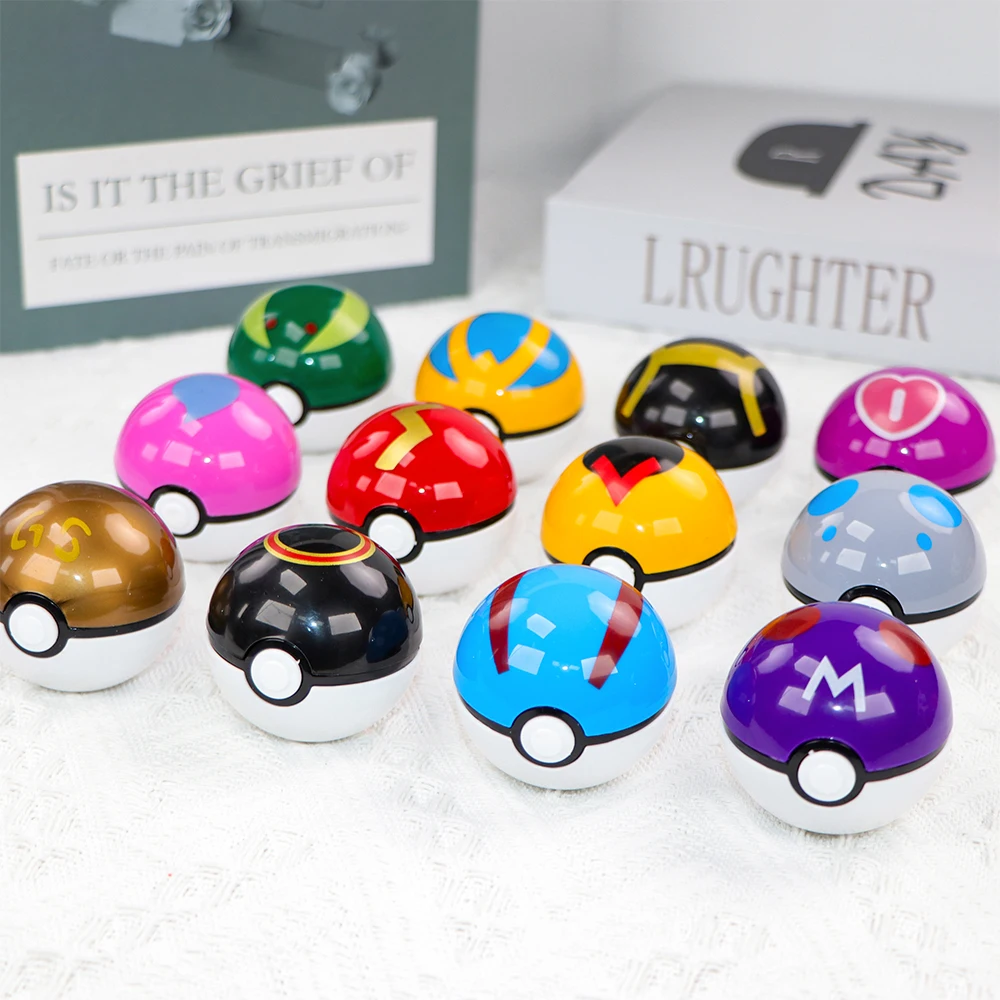 12PCS Pokemon Ball Pokeball Pi - Vinyl Figure Blank avaliação e preço
