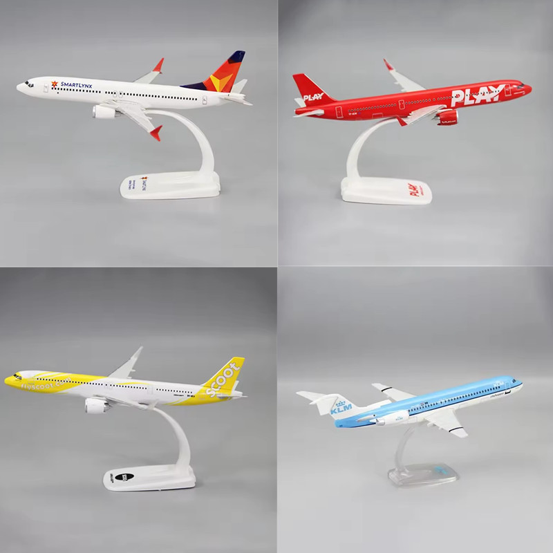 1/100 Scale Air /KLM FK-100/SM - Model Airplane Plastic avaliação e preço