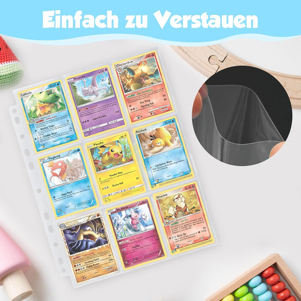 90 pockets trading card sleeve - Card Penny Sleeve avaliação e preço