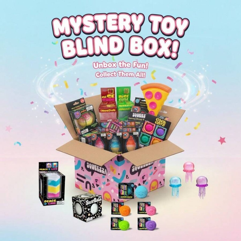 Cute Food & Ocean Squishy Blin - Mystery Box Blind Bag avaliação e preço