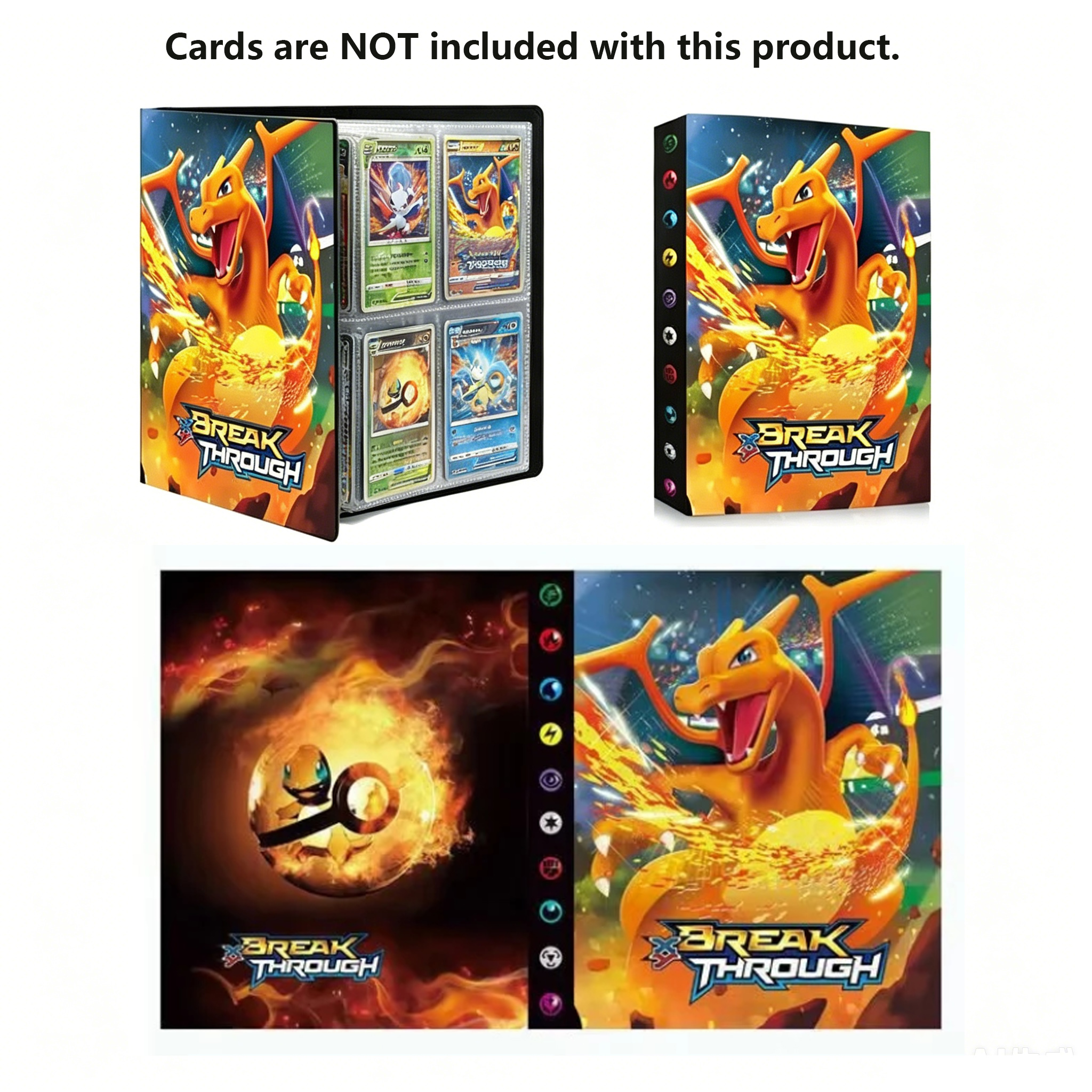 NEW 240PCS Pok é mon Cards Alb - Pokemon Binder Card avaliação e preço