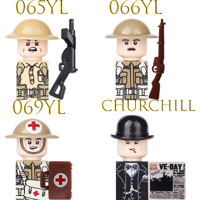 Kids Toy WW2 Military Army Act - Lego Minifigure Holder avaliação e preço