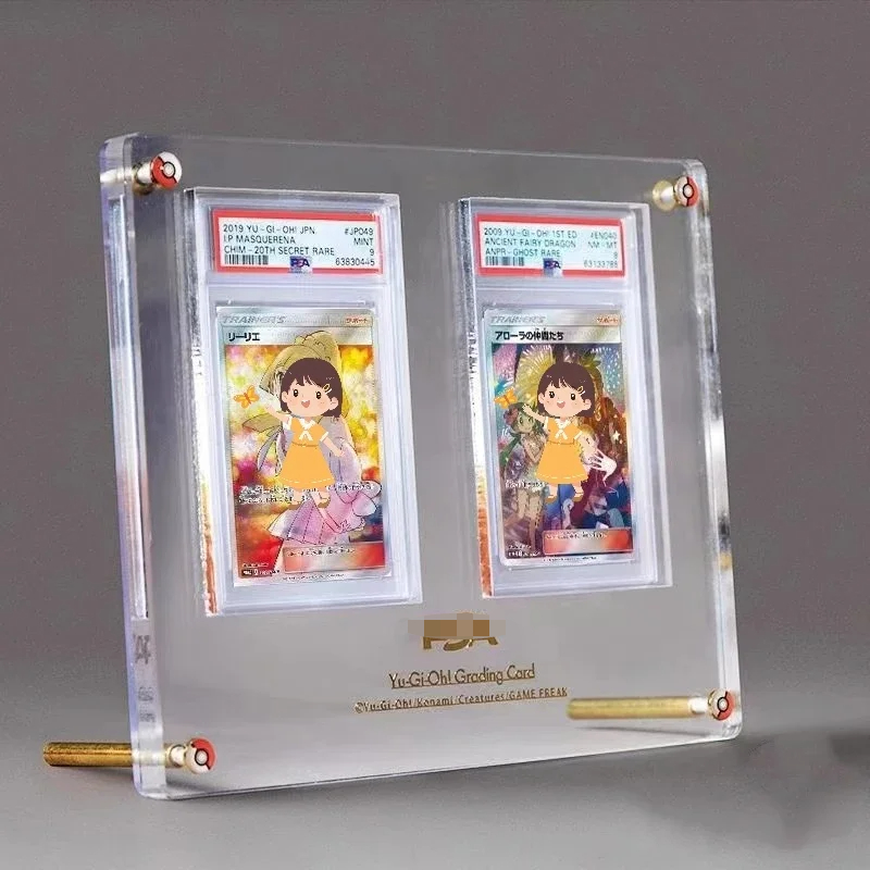 PTCG Pokemon Yu-Gi-Oh Rating G - Graded Card Display avaliação e preço