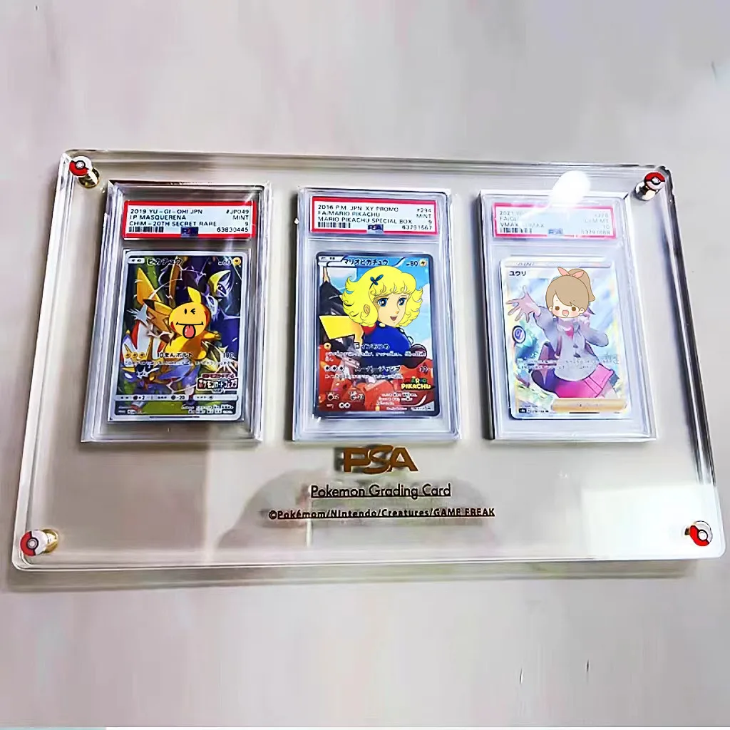 PTCG Pokemon Yu-Gi-Oh Rating G - Graded Card Display avaliação e preço