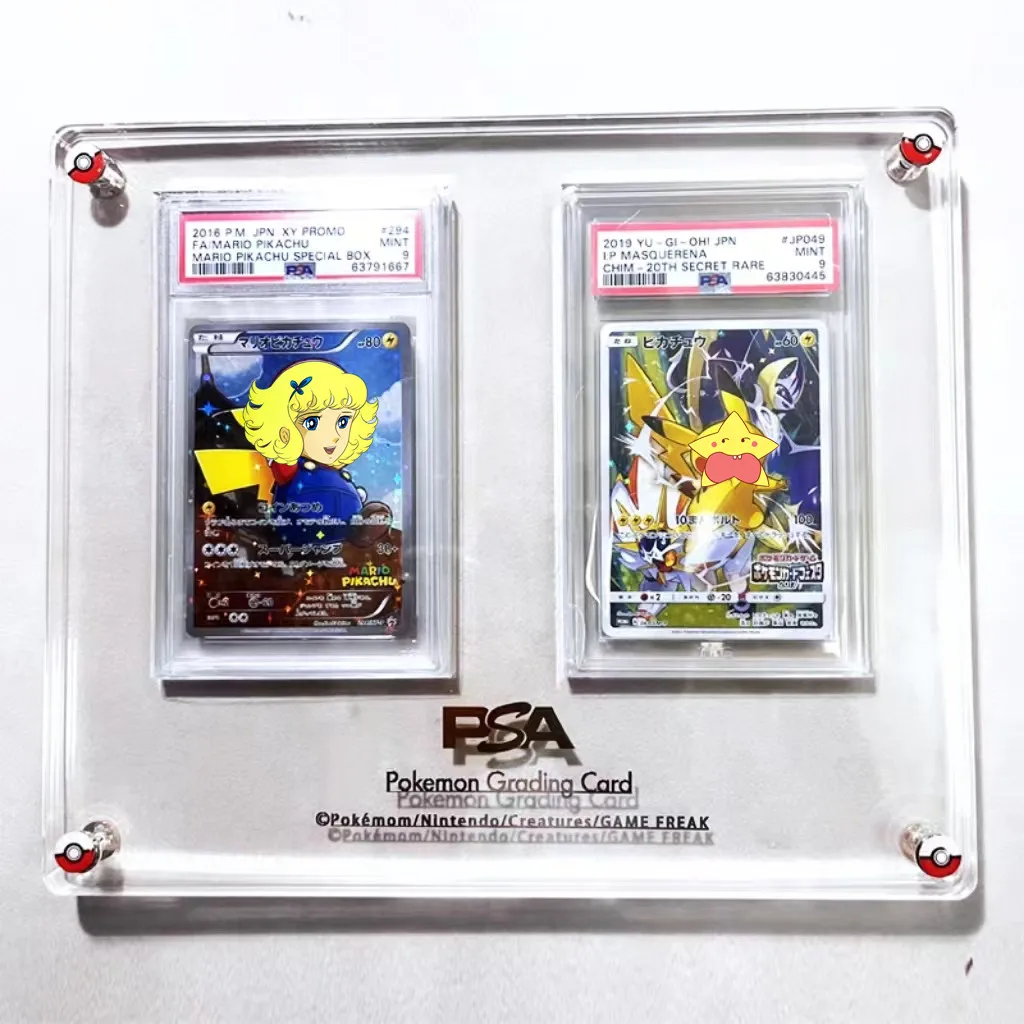 PTCG Pokemon Yu-Gi-Oh Rating G - Graded Card Display avaliação e preço