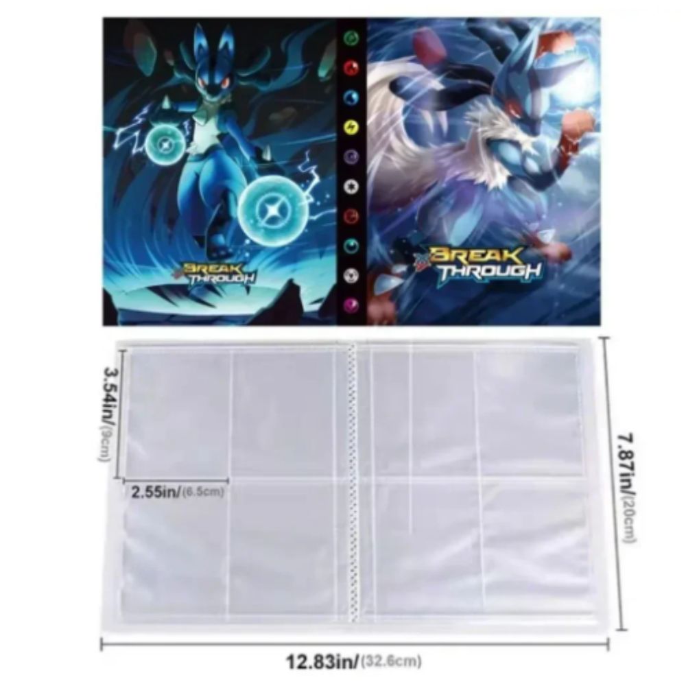 2027 New POKEMONES Cards Album - Pokemon Binder Card avaliação e preço