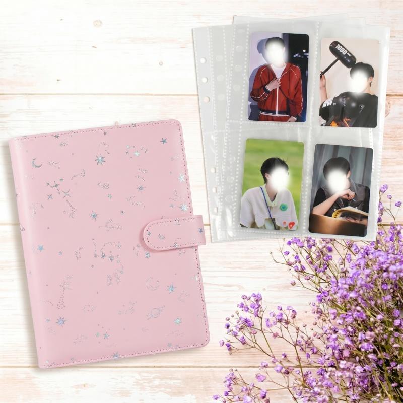 A5 6‑Ring Loose‑Leaf Photocard - Trading Card Binder avaliação e preço