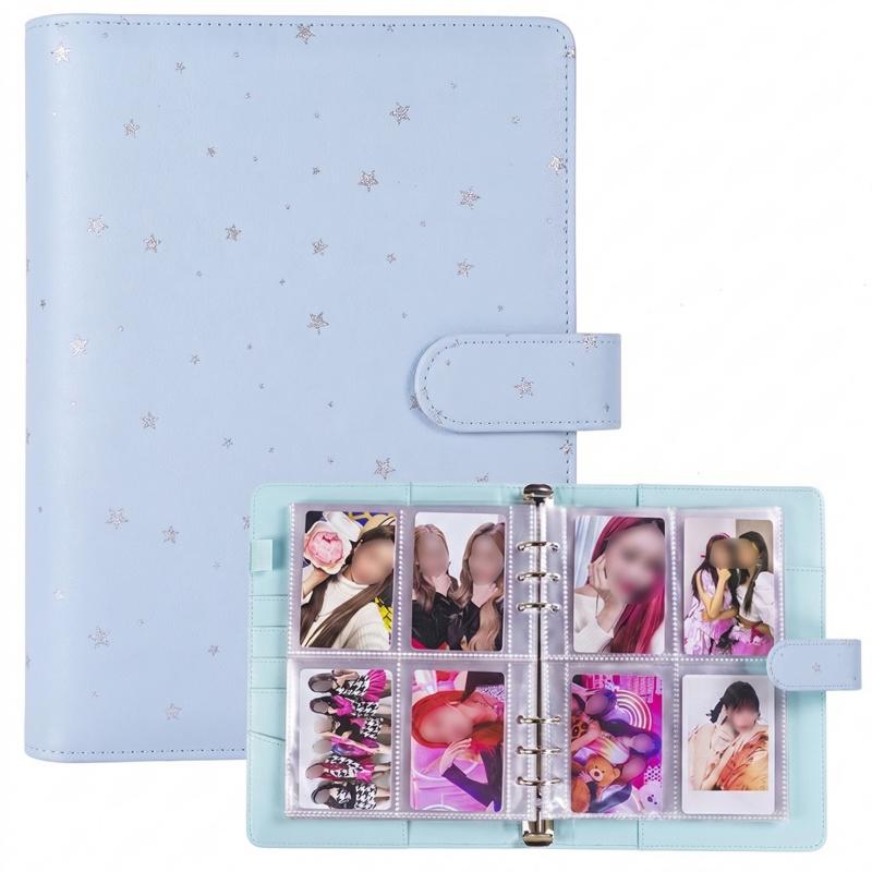 A5 6‑Ring Loose‑Leaf Photocard - Trading Card Binder avaliação e preço