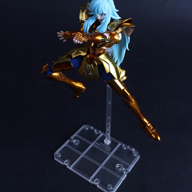 10pcs/lot Saint Seiya Action F - Figma Stand Set avaliação e preço