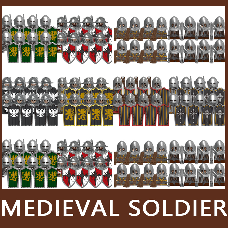 MOC Medieval Castle Soldier Fi - Lego Minifigure Holder avaliação e preço