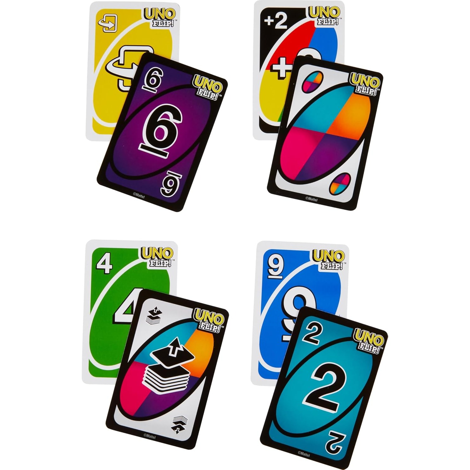 100% Original Mattel UNO Flip  - Graded Card Display avaliação e preço