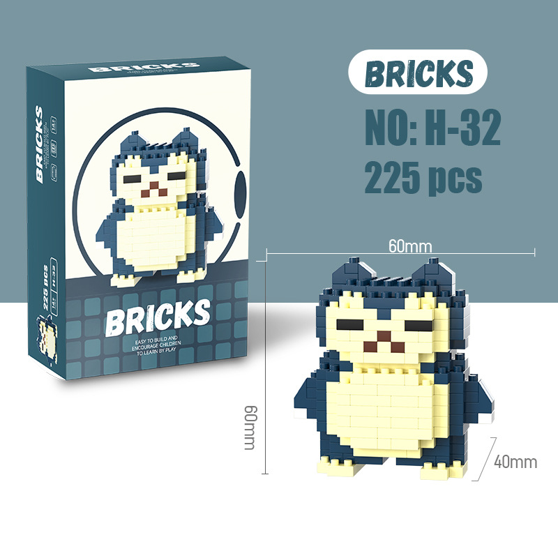 Pokemon Micro Building Blocks  - Building Block Mini avaliação e preço