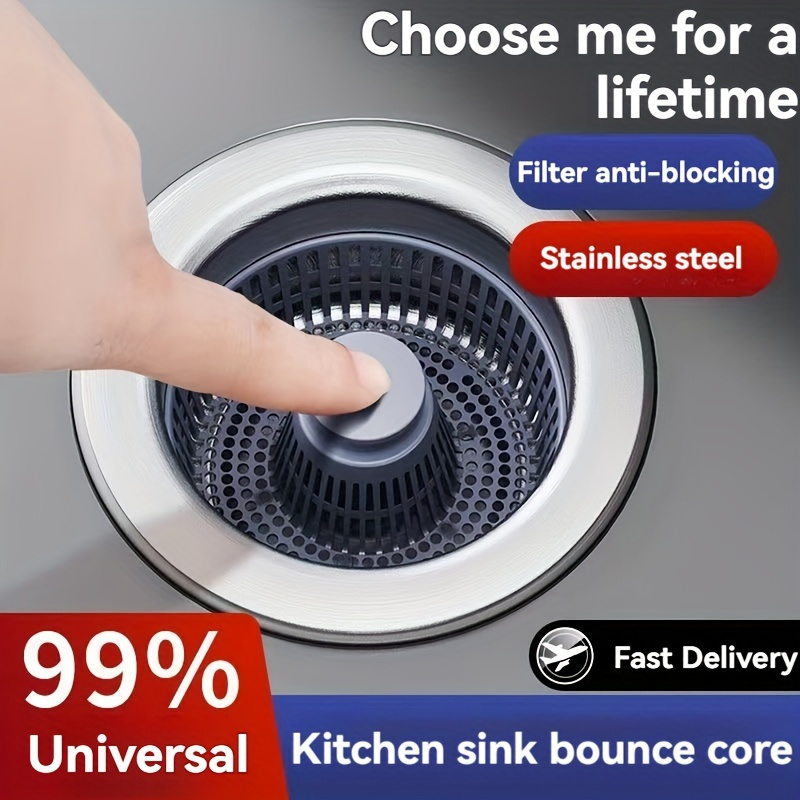 3 in 1 Kitchen Sink Drain Stra - Pop Display Shelf avaliação e preço
