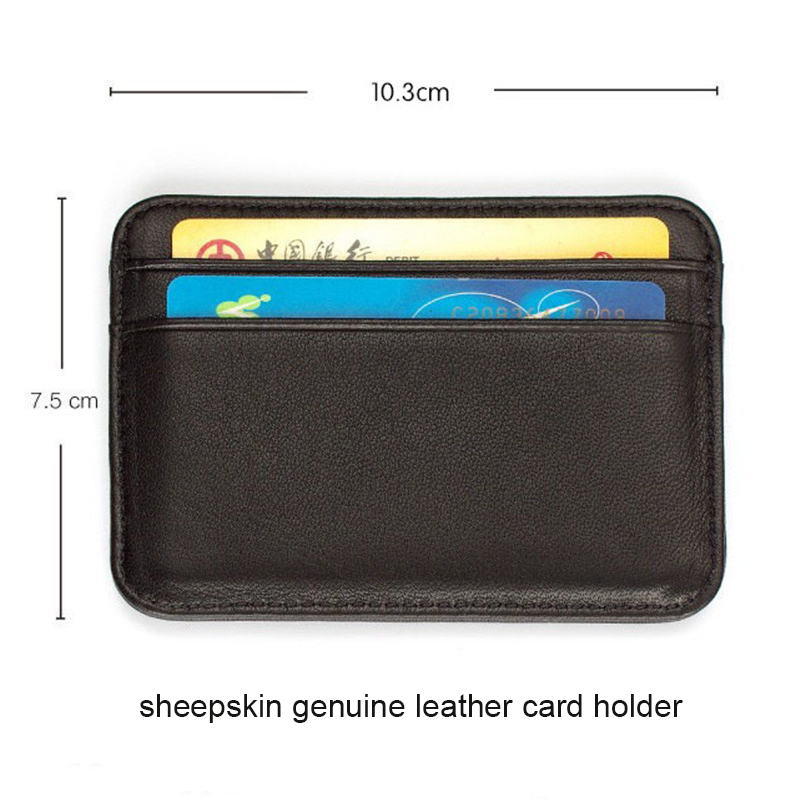 Genuine Leather Visit Card Hol - Card Top Loader avaliação e preço