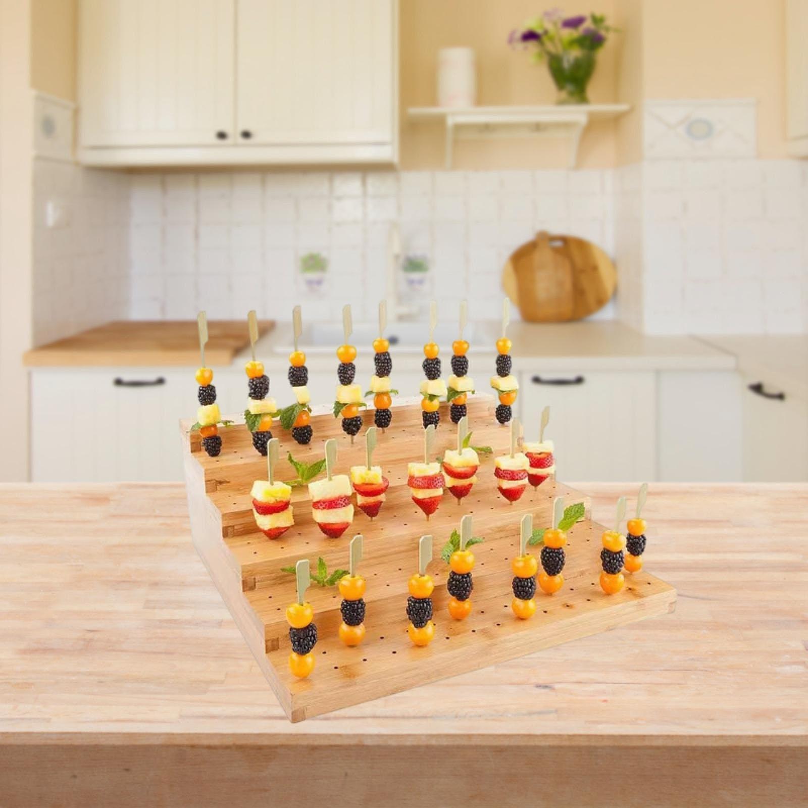 Wood Lollipop Holder Portable  - Display Risers Set avaliação e preço