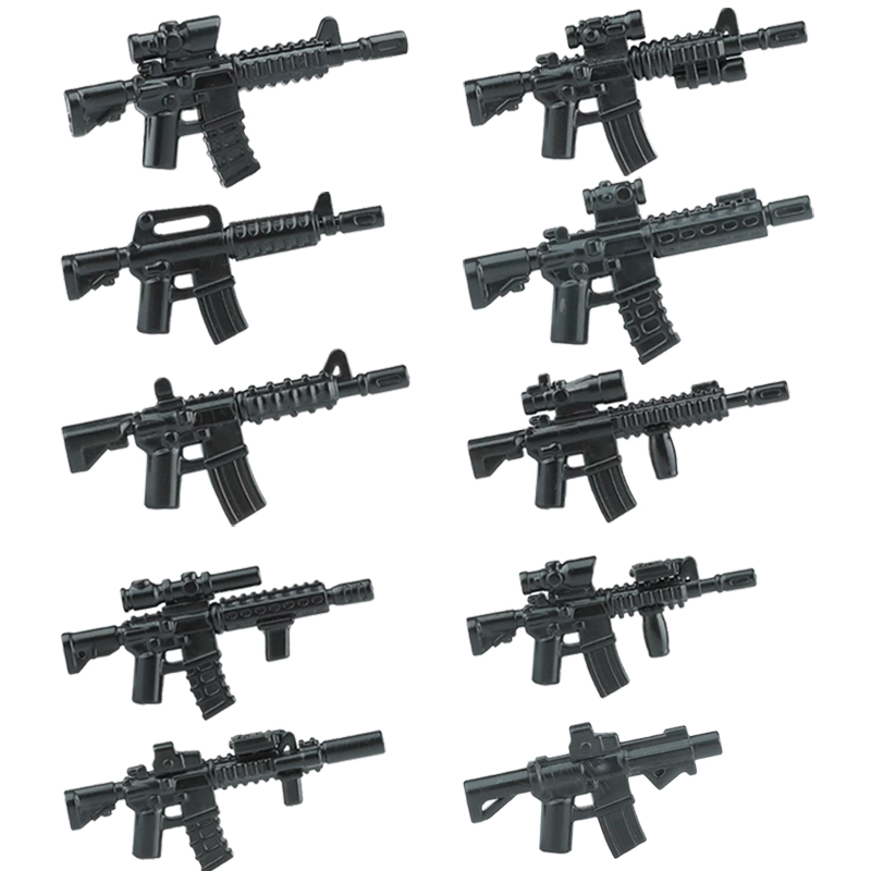 Military Figure Weapons Access - Lego Minifigure Holder avaliação e preço