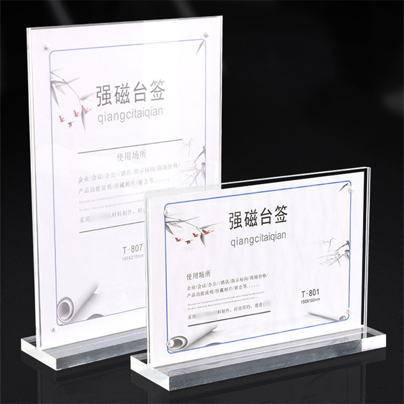Acrylic Menu Sign Holder POP D - Pop Display Shelf avaliação e preço