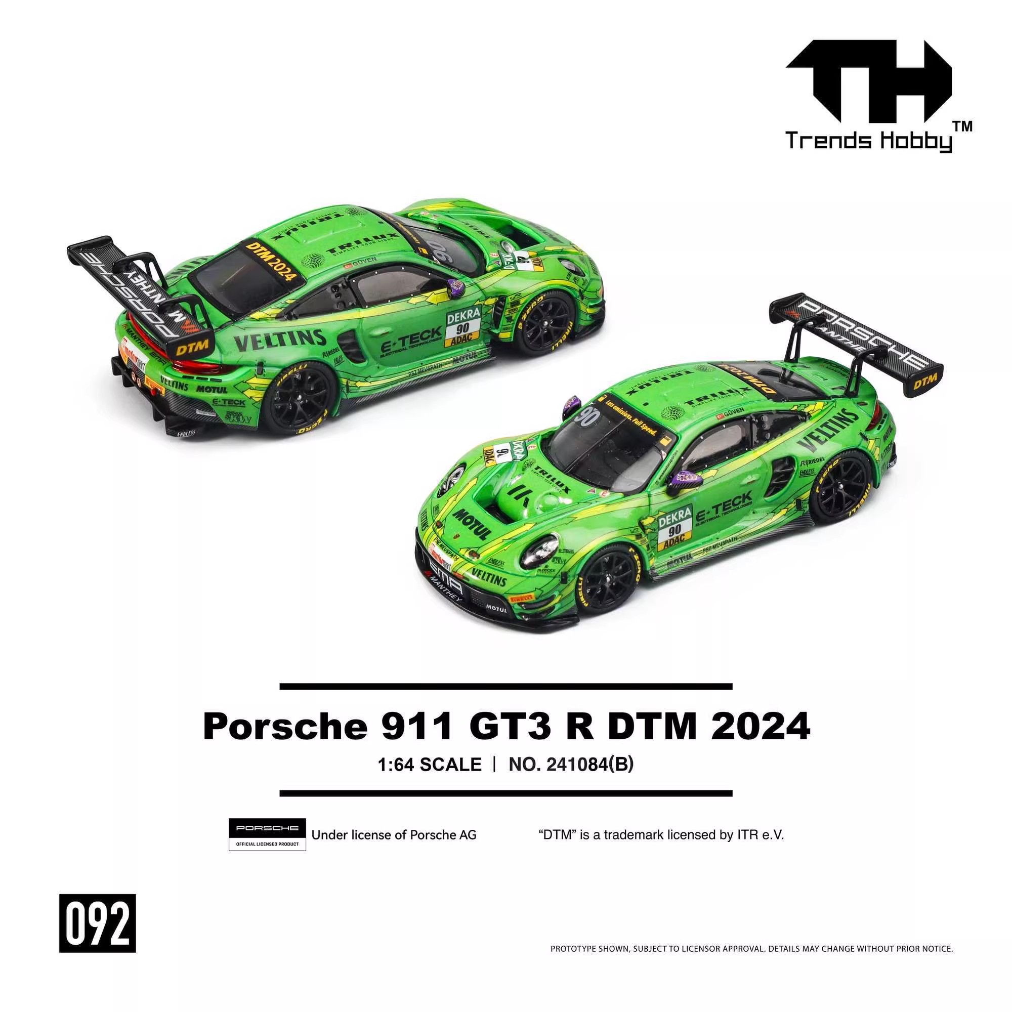TH-Trends Hobby 1/64 095 911 G - Die Cast Car 1 64 avaliação e preço
