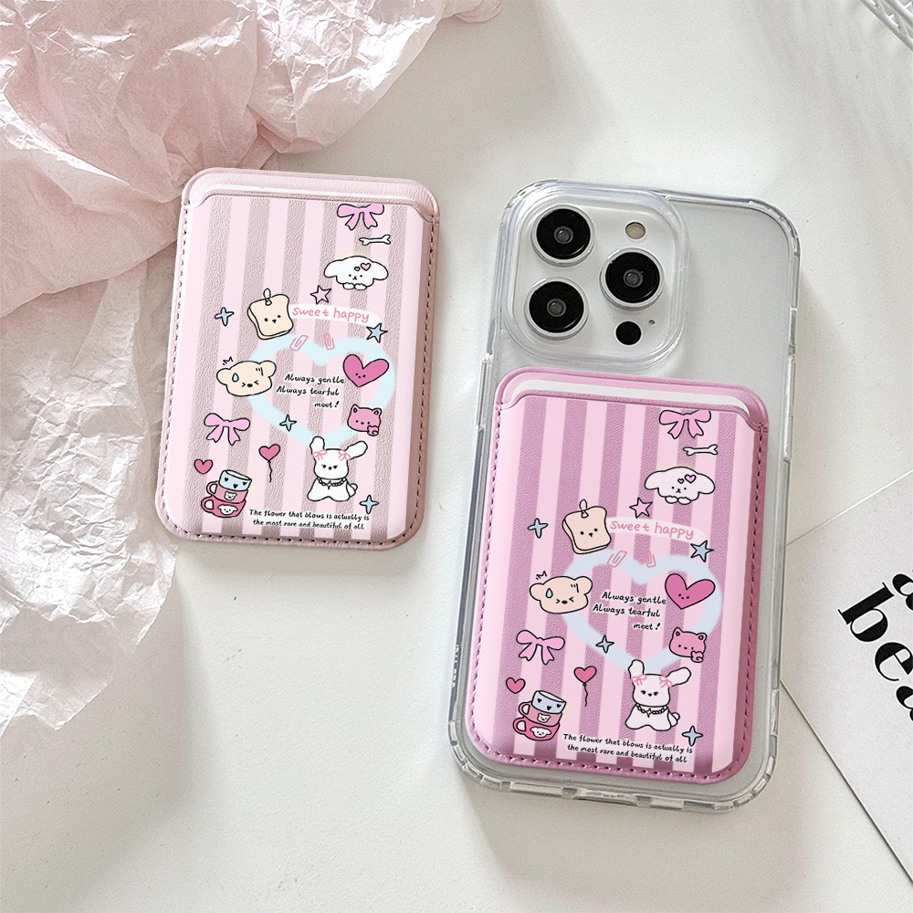 Cute Girly Sketch Style Leathe - Card Top Loader avaliação e preço