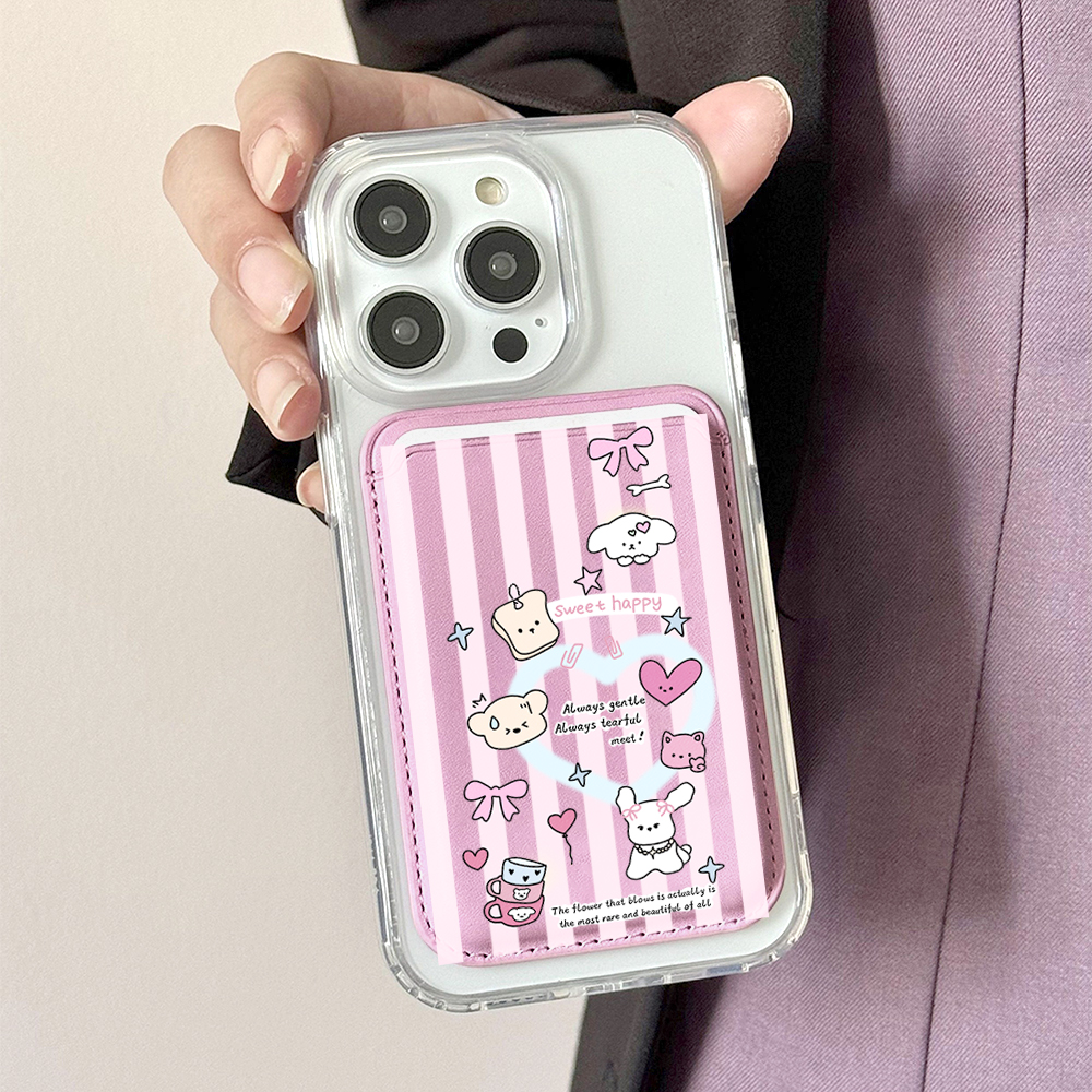 Cute Girly Sketch Style Leathe - Card Top Loader avaliação e preço